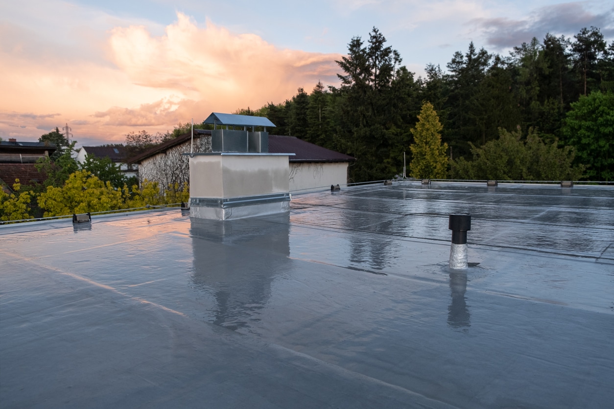 flat roof replacement